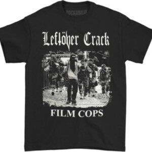 Leftover Crack Men's Film Cops Men's T-Shirt Black